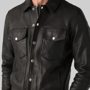 The Ministry of Ungentlemanly Warfare Henry Golding Leather Jacket