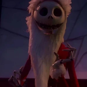 The Nightmare Before Christmas Jack Skellington Santa Red Suit On Sale 