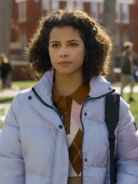 The Other Zoey Gabriella Saraivah White Jacket
