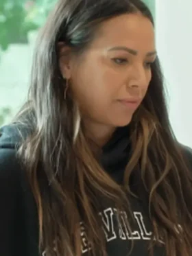 The Valley S01 Kristen Doute Black Oversized Hoodie