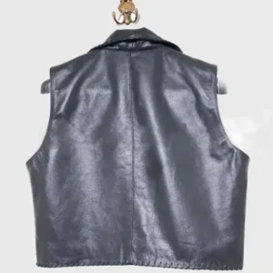 The Virginian James Drury Leather Vest Backside