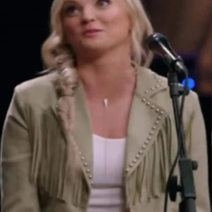 The Voice S25 Karen Waldrup Olive Green Jacket