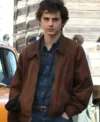 Timothee Chalamet A Complete Unknown Brown Cotton Jacket For Sale
