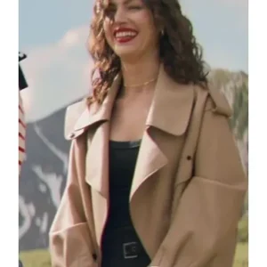 Ursula Corbero Lift Cropped Trench Jacket