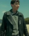 Vanya Hargreeves The Umbrella Academy Black Leather Jacket For Men