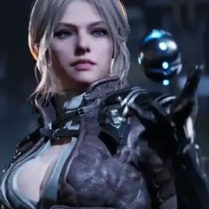 Viessa The First Descendant Brown Costume Leather Jacket