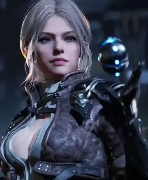 Viessa The First Descendant Brown Costume Leather Jacket