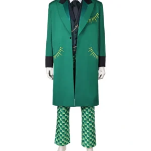 Wizard Wicked Movie 2024 Green Blazer shoot front