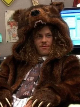 Workaholics Bear Coat front