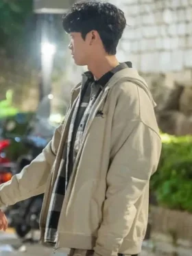 Yeo Jeong woo Doctor Slump Beige Hoodie