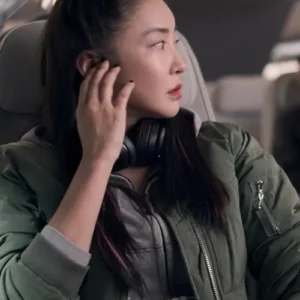 Yun Jee Kim Lift 2024 Cropped Bomber Jacket