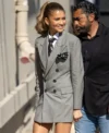 Zendaya Grey Blazer