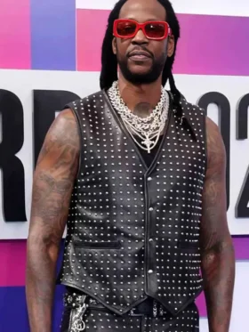 2 Chainz BET Awards 2024 Black Vest