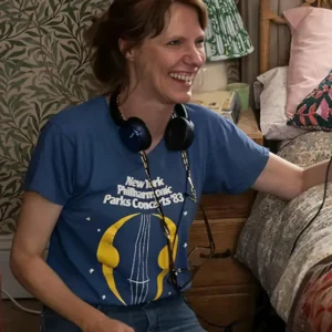 A Good Girls Guide to Murder Dolly Wells Blue T Shirt