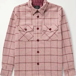 All American S06 Jordan Baker Red Plaid Shacket