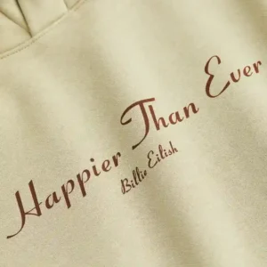 Billie Eilish Happier Than Ever Logo Hoodie