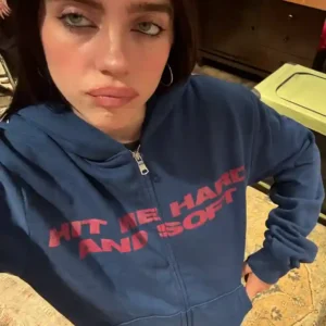 Billie Eilish Zip Up Hoodie