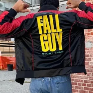 Black The Fall Guy Stunt Team Jacket