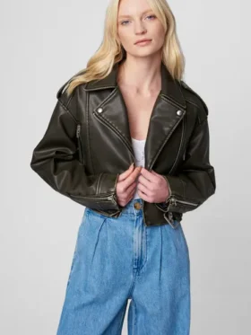 Blanknyc Faux Leather Moto Jacket