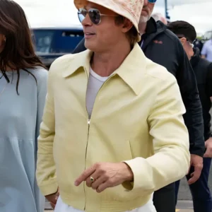 Buy F1 British Grand Prix Brad Pitt Yellow Jacket
