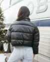 Buy Faux Leather Puffer Jacket For Sale Men And Women