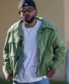 Buy Kendrick Lamar Not Like Us Doll Field Green Cotton Jacket For Sale Men And Women