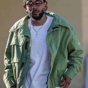 Buy Kendrick Lamar Not Like Us Doll Field Green Cotton Jacket For Sale Men And Women