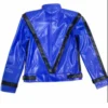 Buy Michael Jackson Thriller Blue Leather Jacket For Sale Men And Women