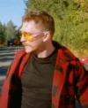 Buy Strange Darling 2024 Kyle Gallner Wool Plaid Jacket