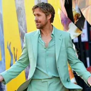 Buy The Fall Guy Premier Ryan Gosling Mint Green Suit