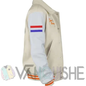 Denham Netherlands Olympic Team Varsity Jacket Front Look