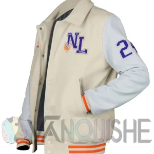 Denham Netherlands Olympic Team Varsity Jacket Front Look