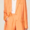 Erica Wark The Today Show Orange Blazer