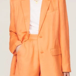 Erica Wark The Today Show Orange Blazer