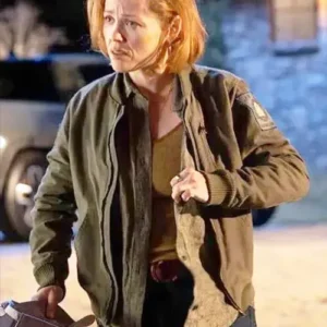 Erika Christensen Will Trent Bomber Jacket