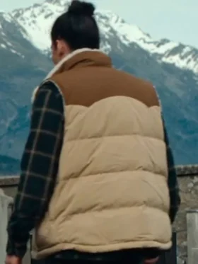 Jaro Gatsi Anthracite 2024 Shearling Puffer Vest