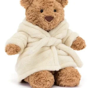 Jellycat Bartholomew White Bear Bath