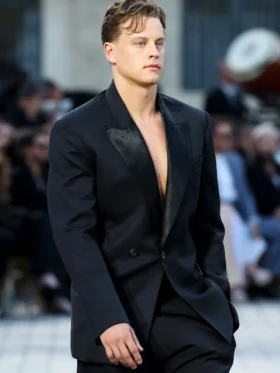 Joe Burrow in Sexy Backless Blazer scaled
