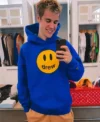 Justin Bieber Drew Blue Hoodie