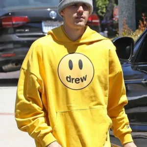 Justin Bieber Drew Yellow Hoodie
