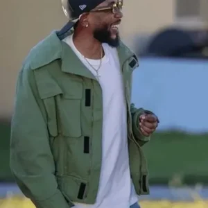 Kendrick Lamar Not Like Us Doll Field Green Jacket