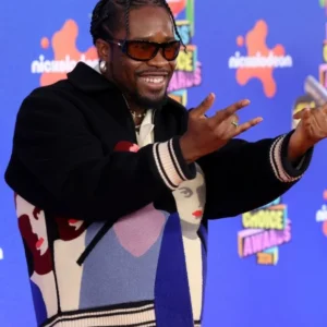 Kids Choice Awards 2024 Shameik Moore Wool Jacket On Sale