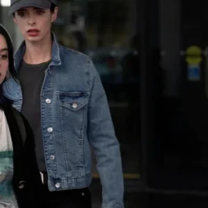 Krysten Ritter Orphan Black Echoes Denim Jacket