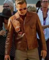 Leonardo Once Upon a Time in Hollywood Leather Jacket