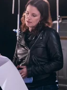 Liz W. Garcia Space Cadet 2024 Black Biker Jacket