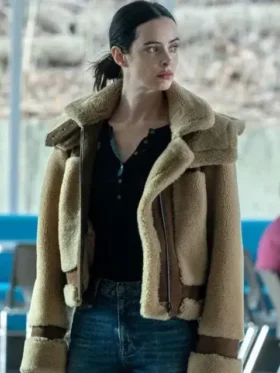 Lucy Orphan Black Echoes S02 Shearling Jacket
