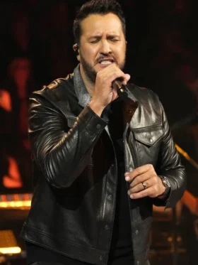 Luke Bryan American Idol 2024 Black Jacket