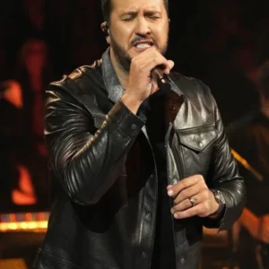 Luke Bryan American Idol 2024 Black Jacket