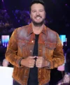 Luke Bryan American Idol Brown Suede Leather Jacket