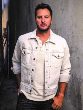 Luke Bryan White Jacket